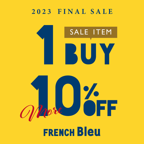 FRENCH Bleu 【1BUY10%OFF】