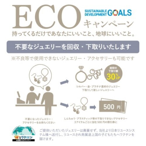 【ecoキャンペーン】あなたに＆地球にいいこと