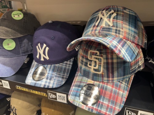 チェックキャップ（NEWERA・９TWENTY）