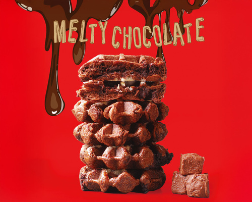 濃い生チョコリエージュワッフル