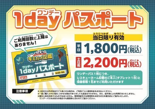 土日祝ワンデーはじめました!!