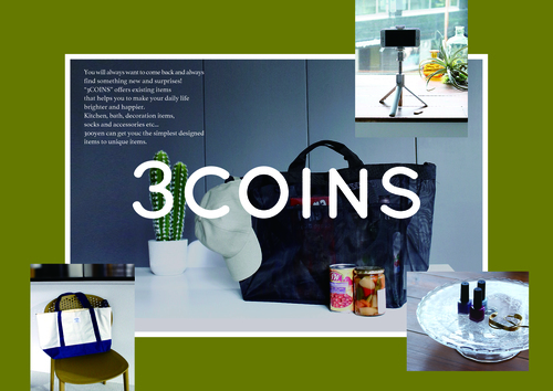 3COINS＋plusの画像