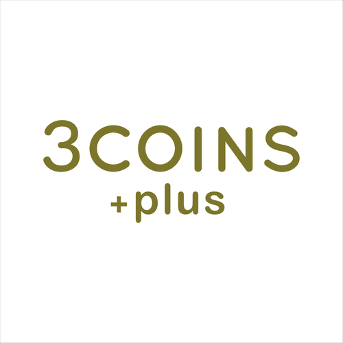 3COINS＋plusのロゴ画像