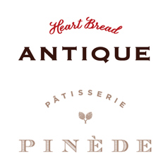 HEART BREAD ANTIQUE・PINEDEのロゴ画像